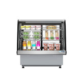 27 in.  Drop-In Countertop Display Refrigerator in Black (DICDC-120-BK)